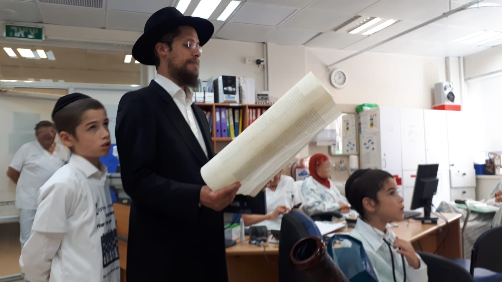 חגיגות פורים בבית הכנסת של כולנו